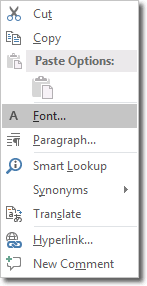 Select Font
